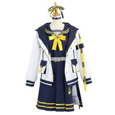 Rainbow Club VTuber Hoshimachi Suisei Hooded Jacket Anniversary Anime Costume Set - Halloweez